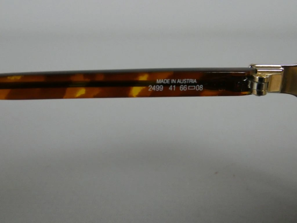 Christian Dior zonnebril model 2499 met goudkleurig montuur en bruine glazen - foto 4