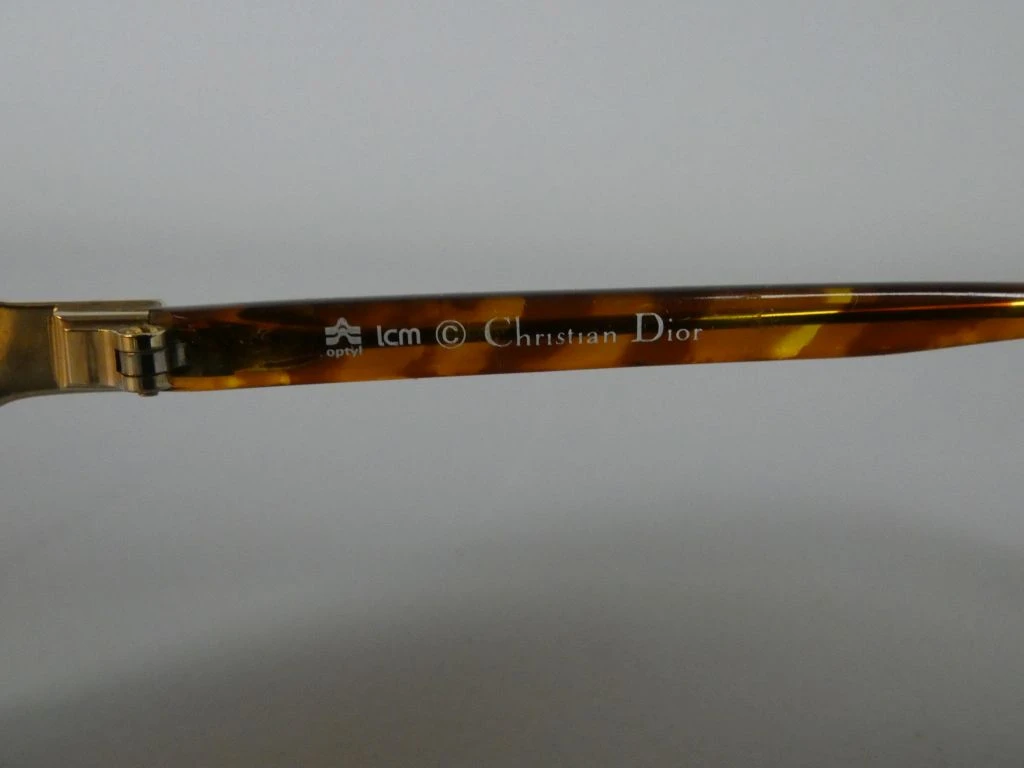 Christian Dior zonnebril model 2499 met goudkleurig montuur en bruine glazen - foto 3