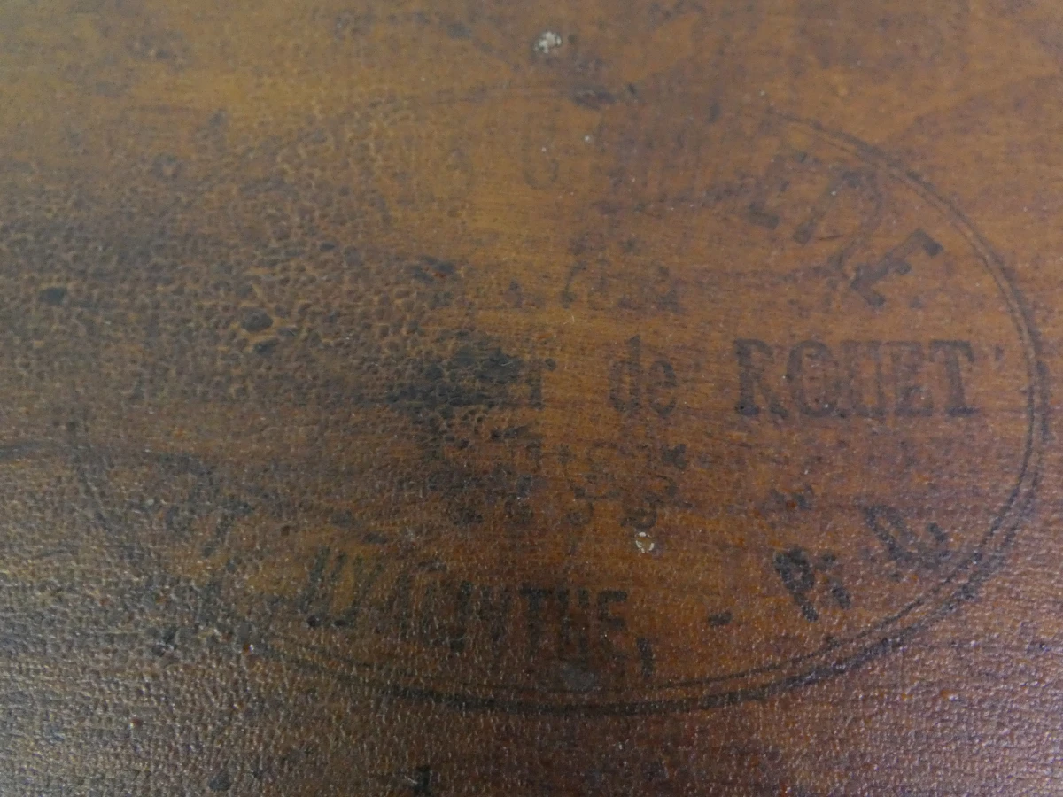 Oud Canadees Productie-Spinnewiel (CPW) – Philias Cadorette - foto 12