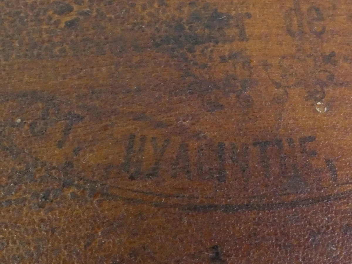 Oud Canadees Productie-Spinnewiel (CPW) – Philias Cadorette - foto 13