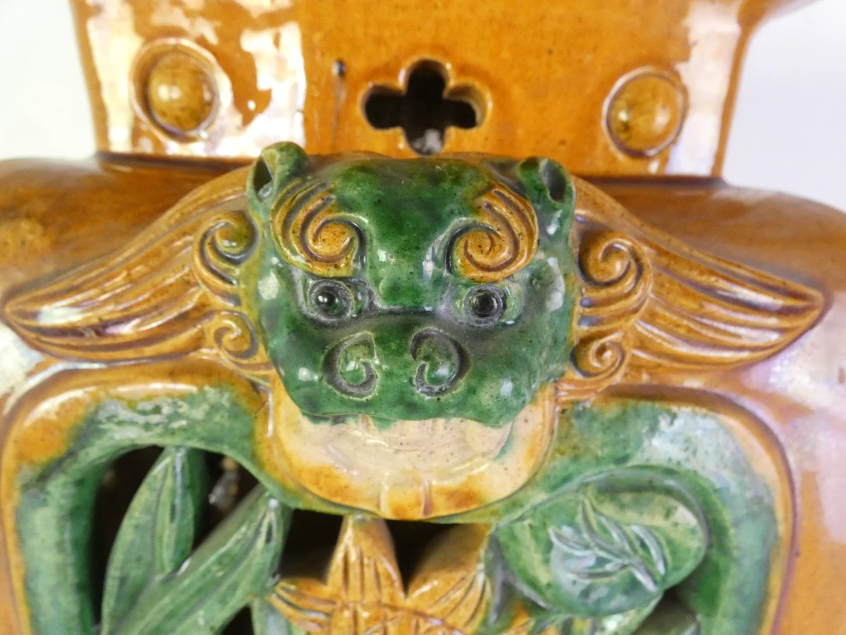 Decoratieve Aziatische keramische tuinkruk/bijzettafel - foto 6