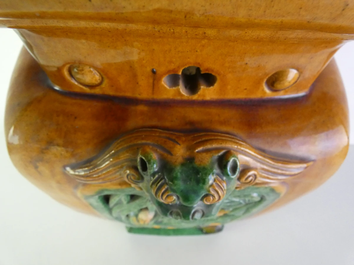 Decoratieve Aziatische keramische tuinkruk/bijzettafel - foto 15