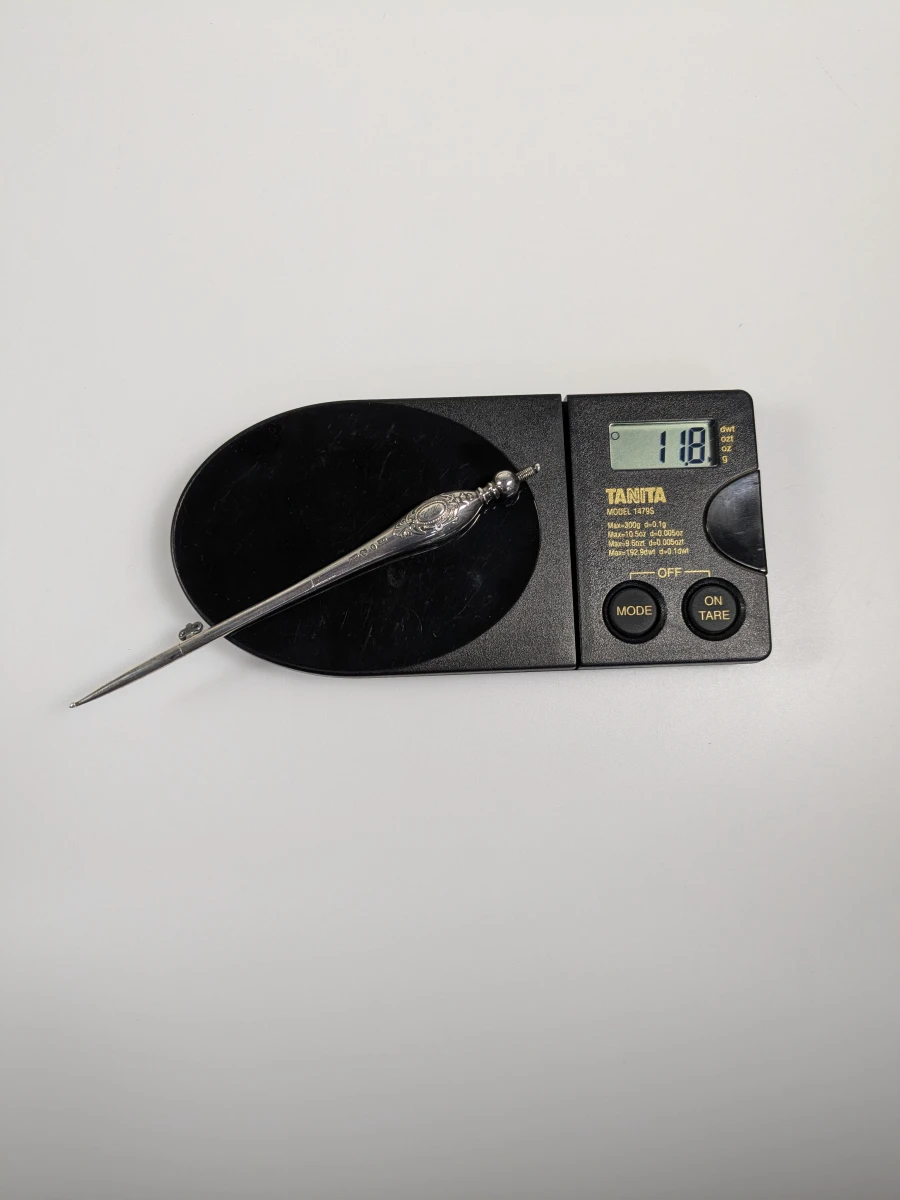 Crochet Haak Zilver (11.8 Gr) - foto 6