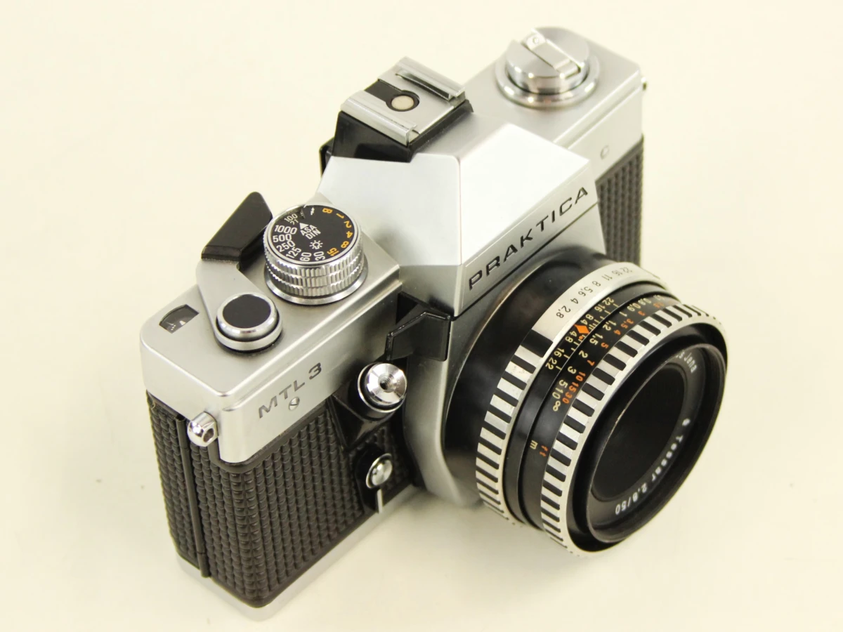 Praktica MTL 3 analoge spiegelreflexcamera met 2 objectieven - foto 13