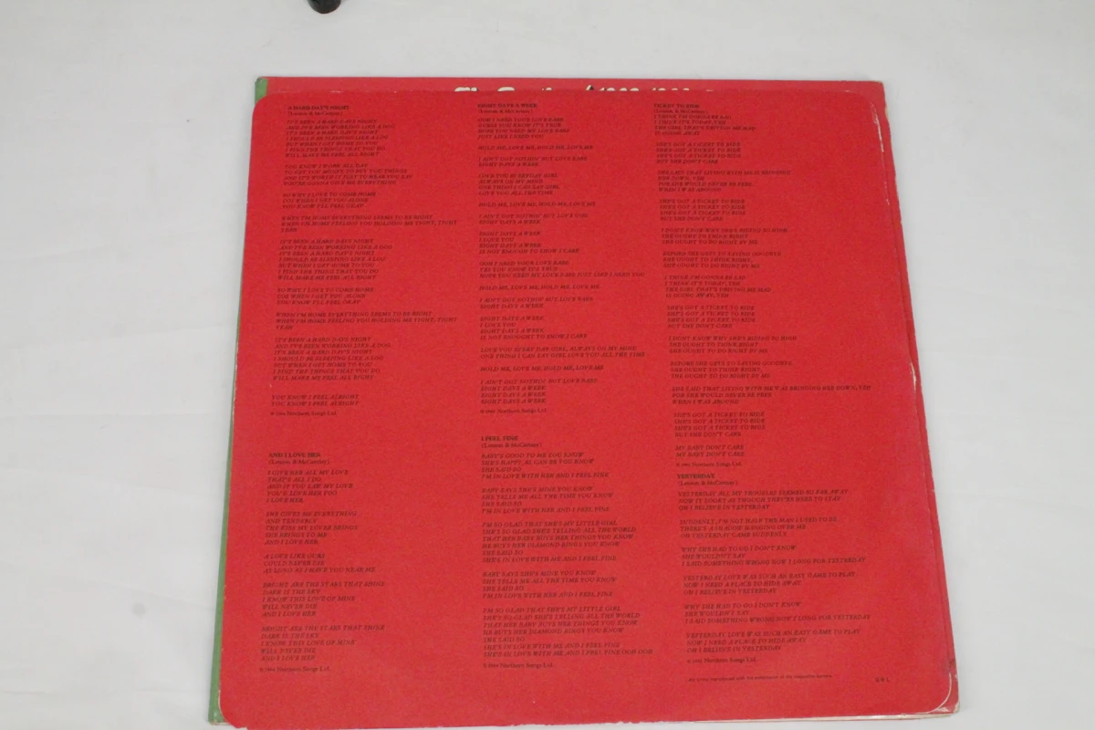 The Beatles, Rode Album 1962-1966 vinylplaat - foto 4