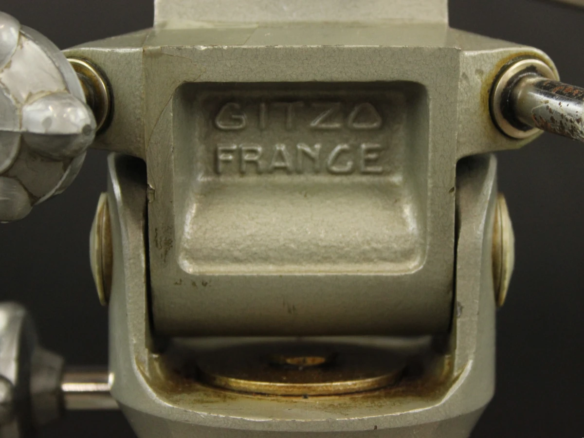 Groot vintage Gitzo statief met R. N°4 kop - foto 10