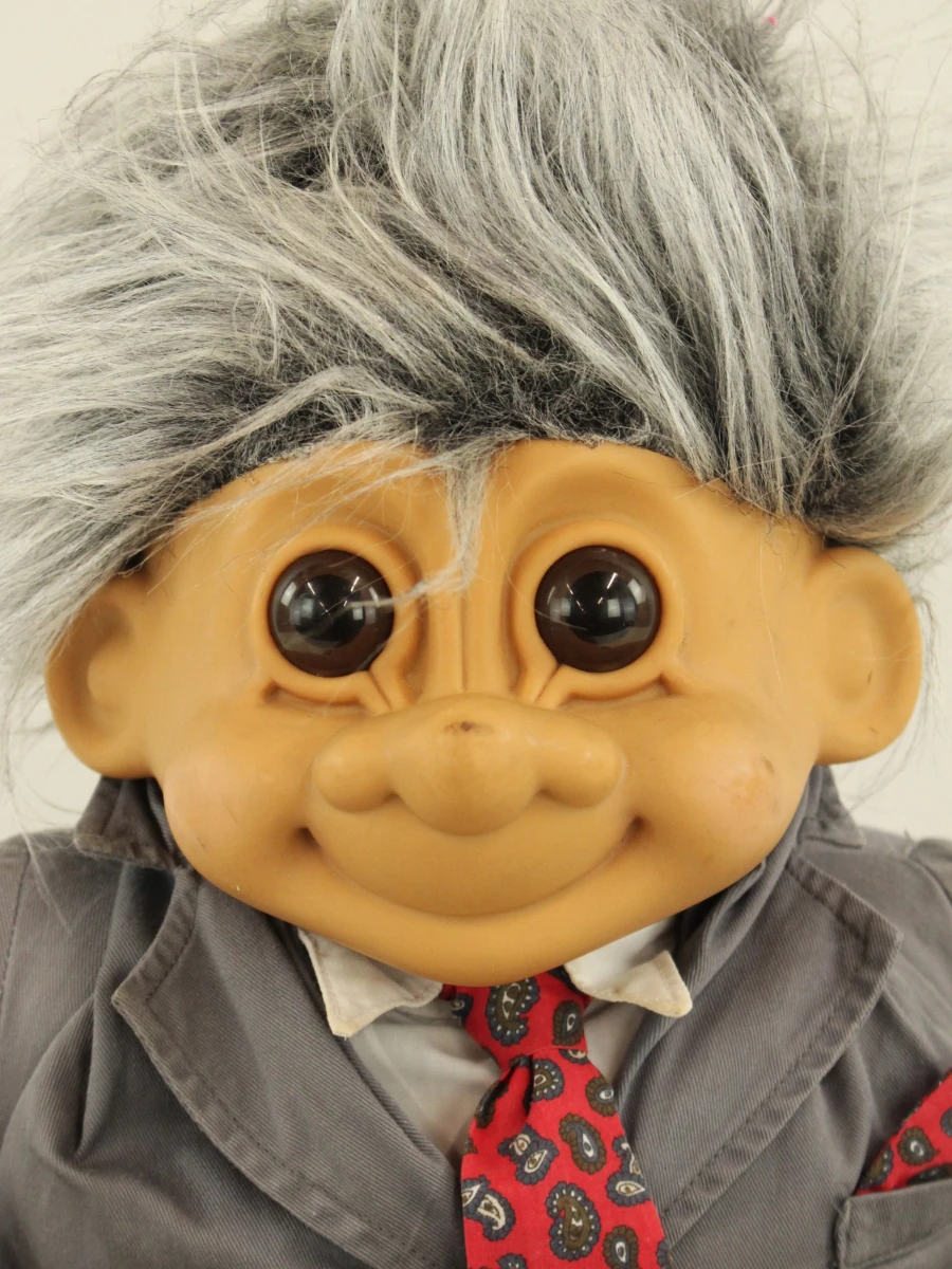 90's Russ Berrie Troll Doll “The Boss” - foto 4