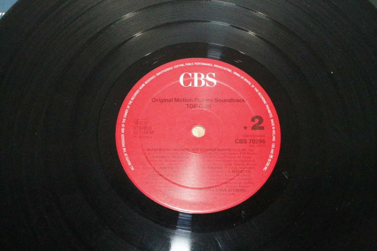 Top Gun Original Motion Picture Soundtrack LP - foto 6