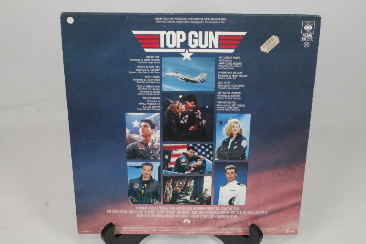 Top Gun Original Motion Picture Soundtrack LP - foto 2