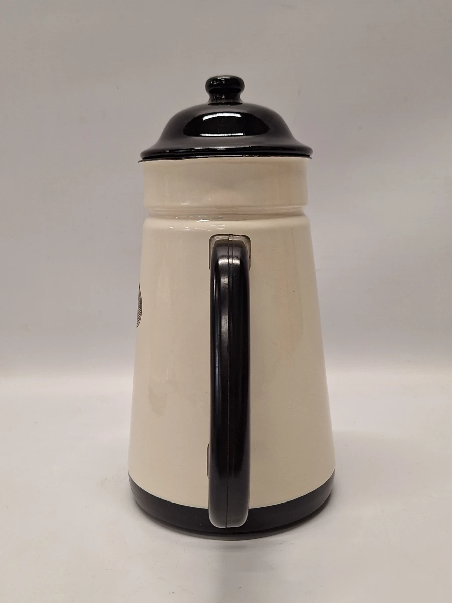 Retro Edy Super set met waterketel en koffiepot in crèmekleur en zwart - foto 14