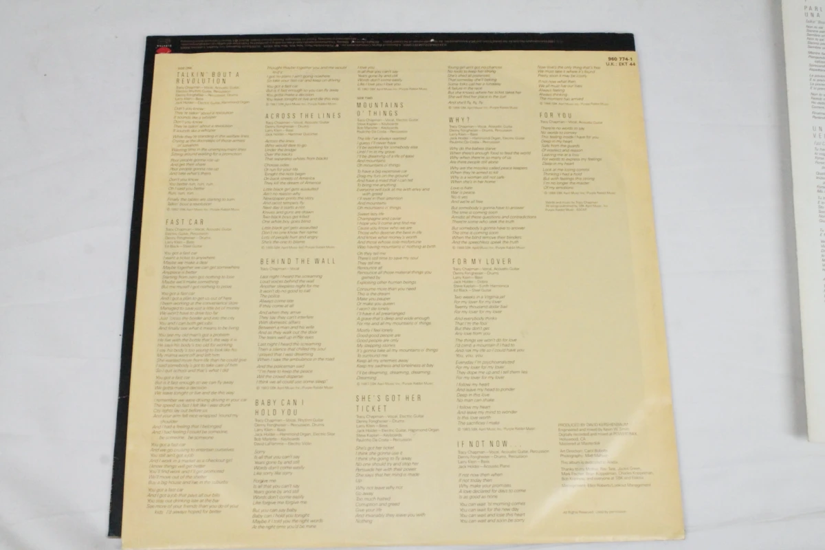 Vinylplaat - Tracy Chapman - foto 5