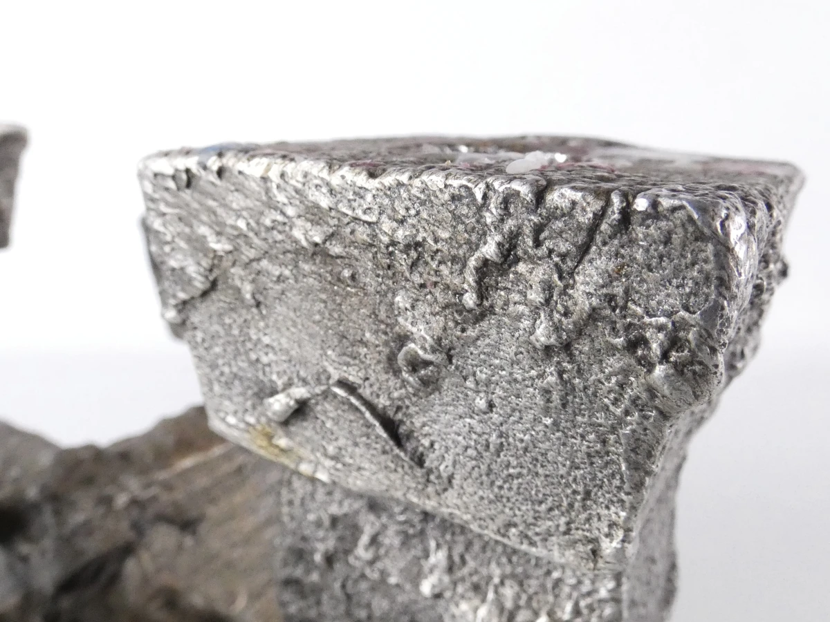 Brutalistische metalen kandelaar - Willy Ceysens - foto 5