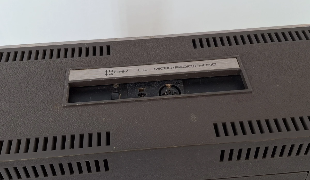 Vintage Philips 4307 viersporen bandrecorder met handleiding - foto 4