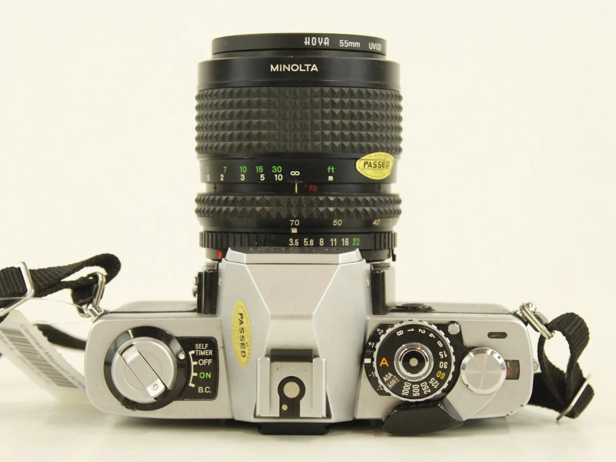 Minolta XG-9 35mm SLR met MD Zoom Rokkor 35-70mm f/3.5 & Hoya UV-filter - foto 5