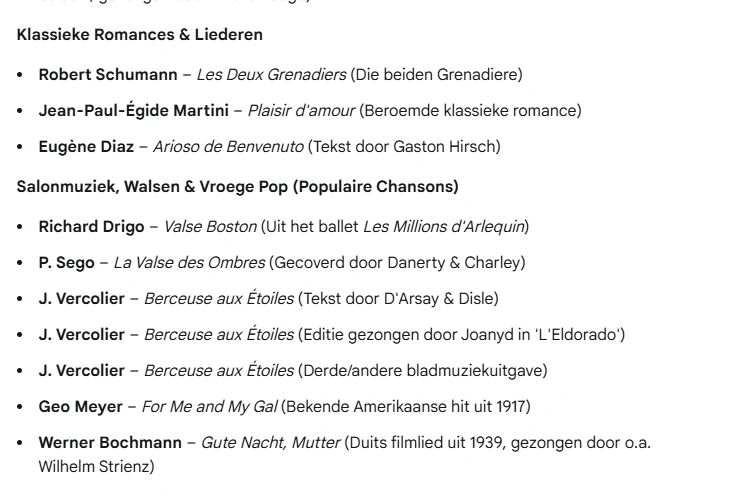 partij antieke bladmuziek Klassieke opera, operette & Franse chansons (ca. 1900-1940) - foto 9