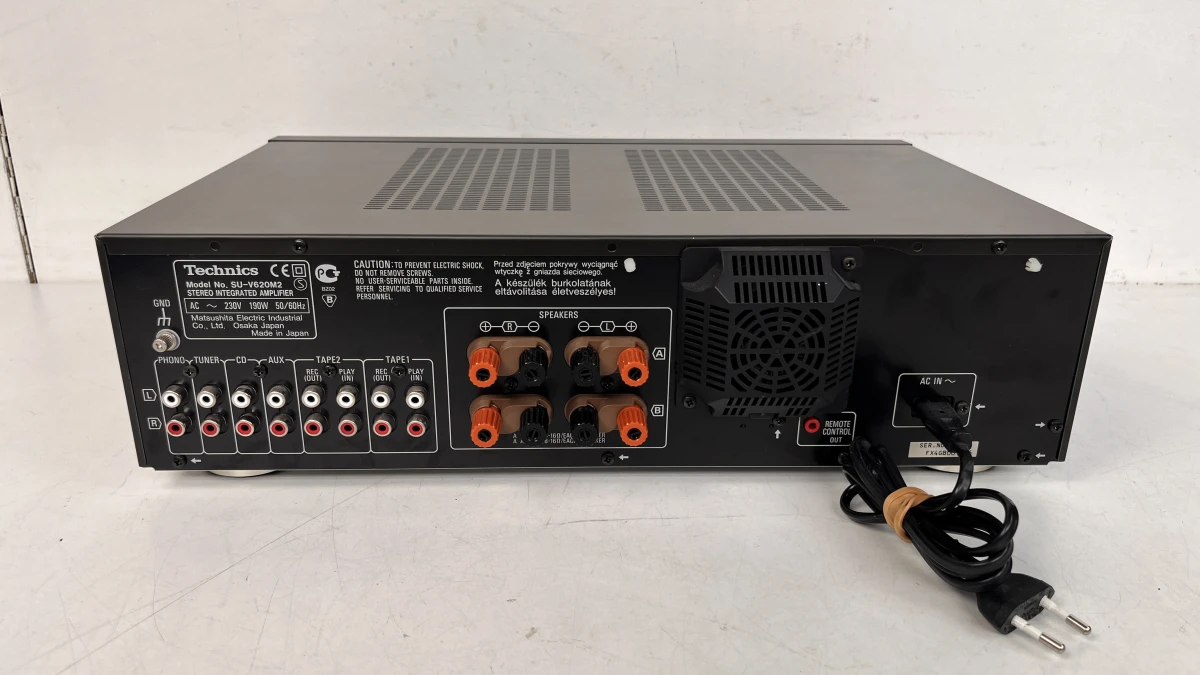 Krachtige Technics SU-V620M2 Mark II Stereo Geïntegreerde Versterker – Topklasse Hifi! - foto 2