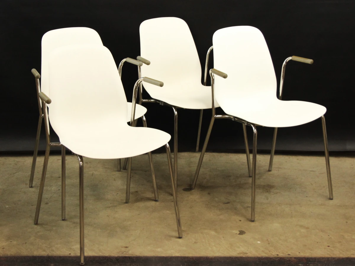 Leifarne Dietmar designstoelen set van 4 voor IKEA - foto 2