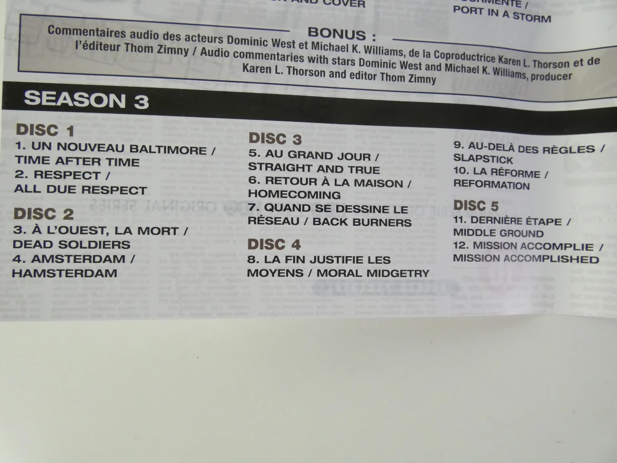 The Wire Complete Series DVD boxset - foto 16