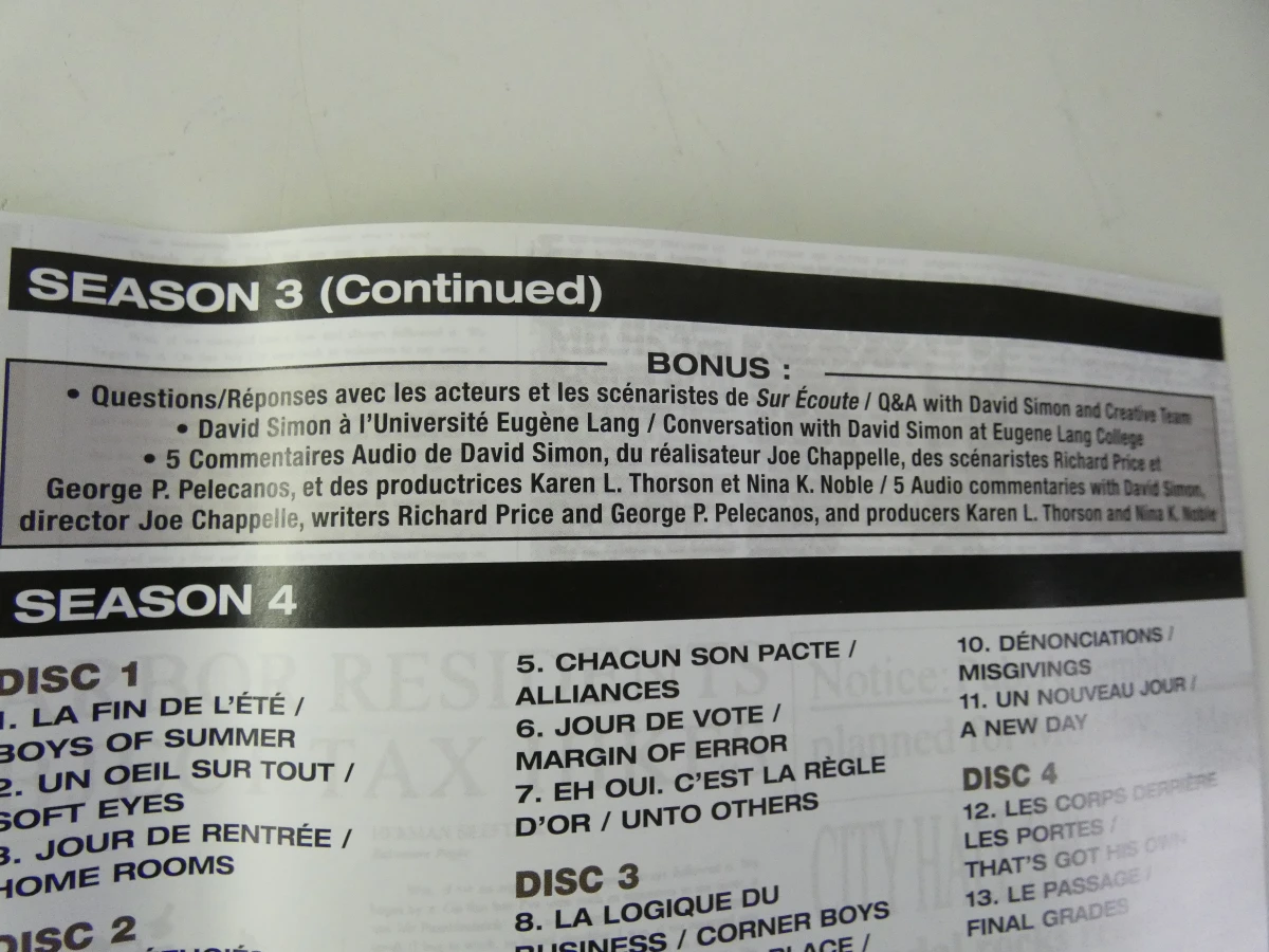 The Wire Complete Series DVD boxset - foto 17