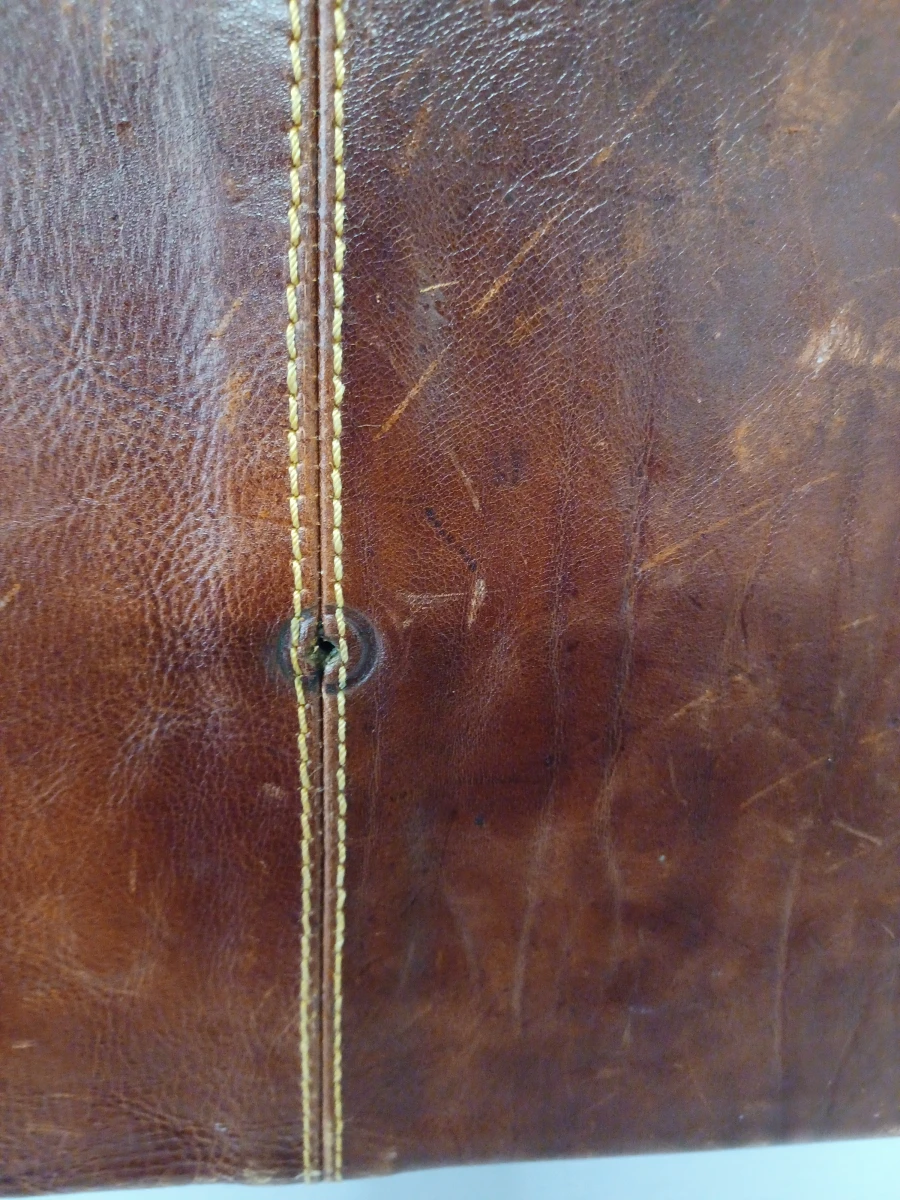 Exclusieve vintage lederen reistas - Y Kent Genuine Leather - foto 17