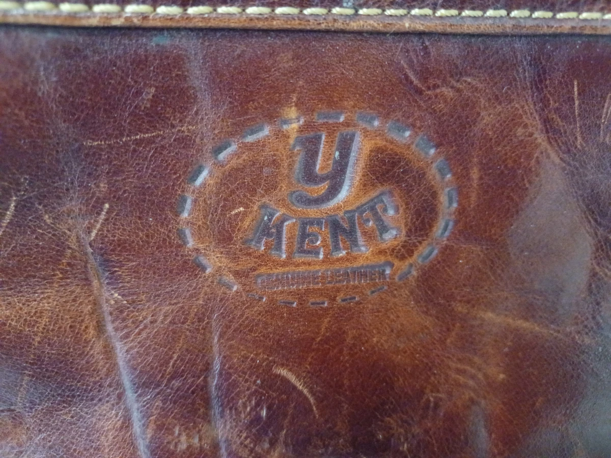 Exclusieve vintage lederen reistas - Y Kent Genuine Leather - foto 26