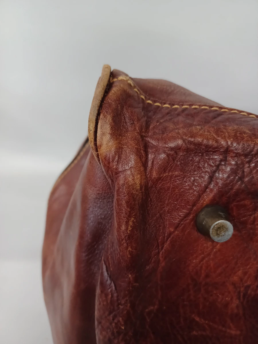Exclusieve vintage lederen reistas - Y Kent Genuine Leather - foto 15