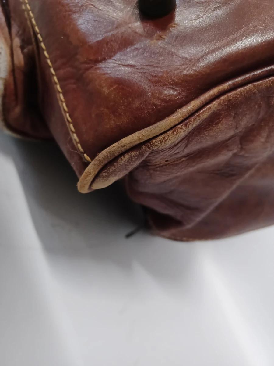 Exclusieve vintage lederen reistas - Y Kent Genuine Leather - foto 19
