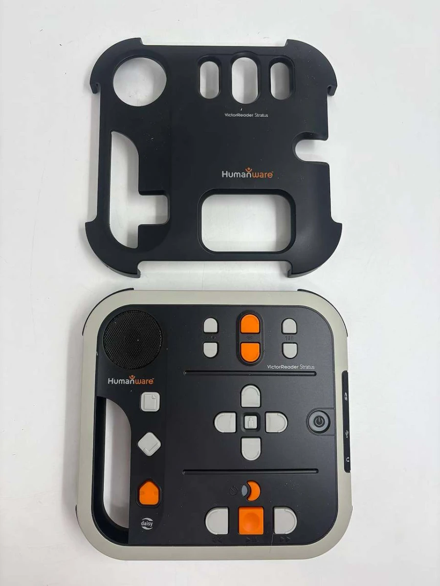HumanWare VictorReader Stratus 4 M met Lader en Hoes - foto 2