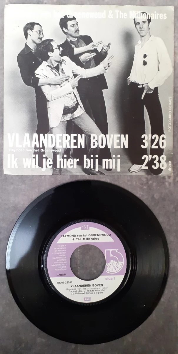 Vinyl: Set van 5 Raymond Van Het Groenewoud singles (45rpm) - foto 3