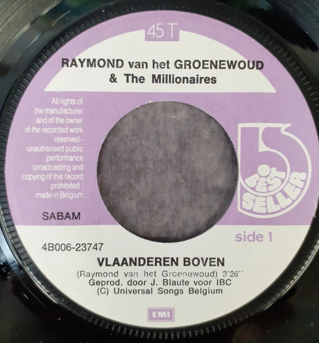 Vinyl: Set van 5 Raymond Van Het Groenewoud singles (45rpm) - foto 4