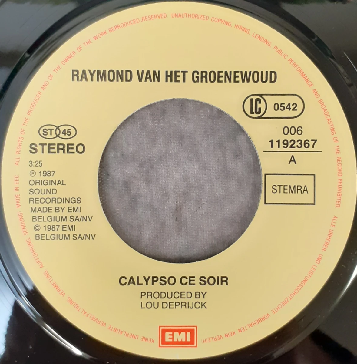 Vinyl: Set van 5 Raymond Van Het Groenewoud singles (45rpm) - foto 10