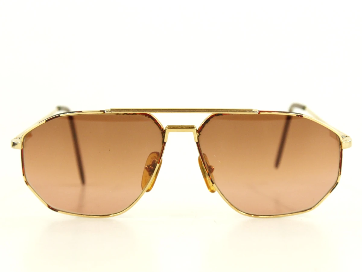 Serengeti hoekige aviator-/pilotvorm vintage zonnebril - foto 5