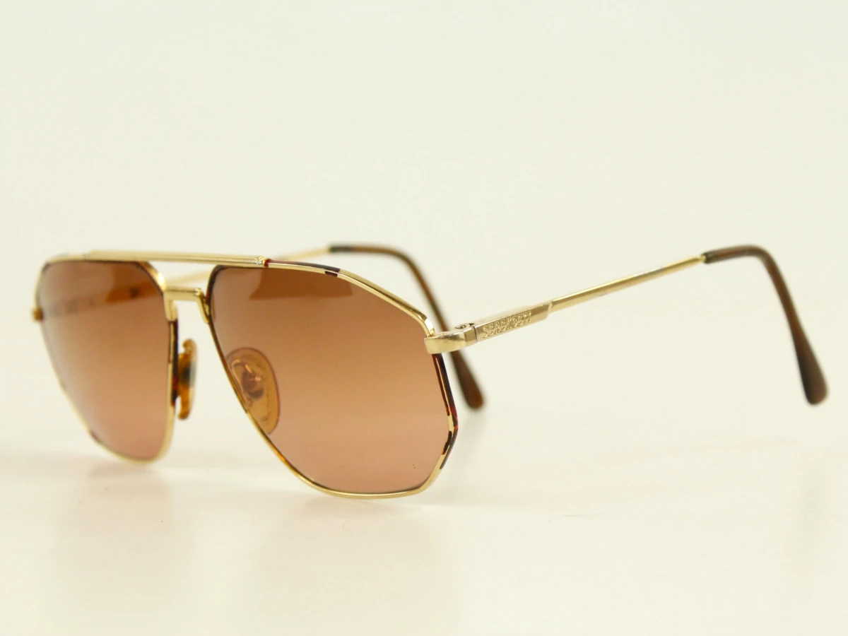 Serengeti hoekige aviator-/pilotvorm vintage zonnebril - foto 6