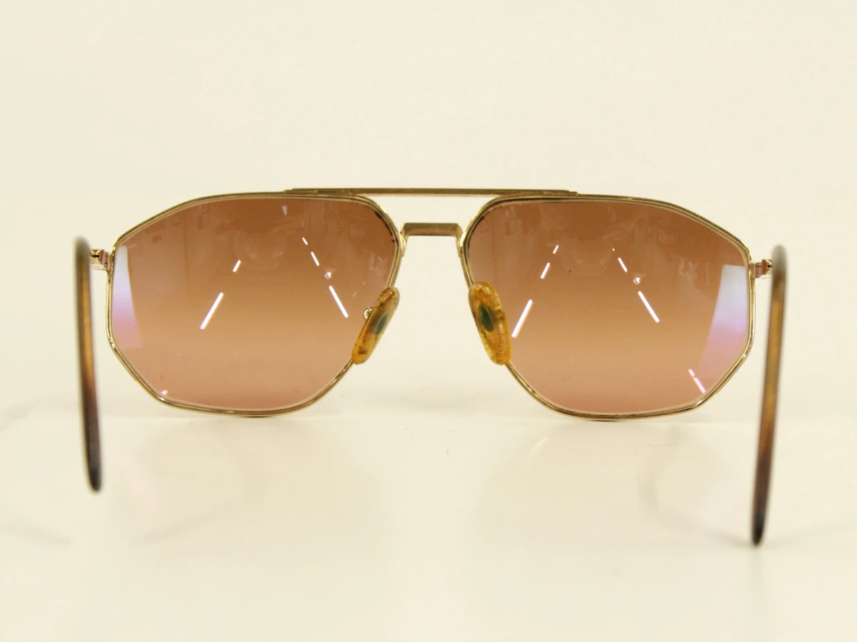 Serengeti hoekige aviator-/pilotvorm vintage zonnebril - foto 8