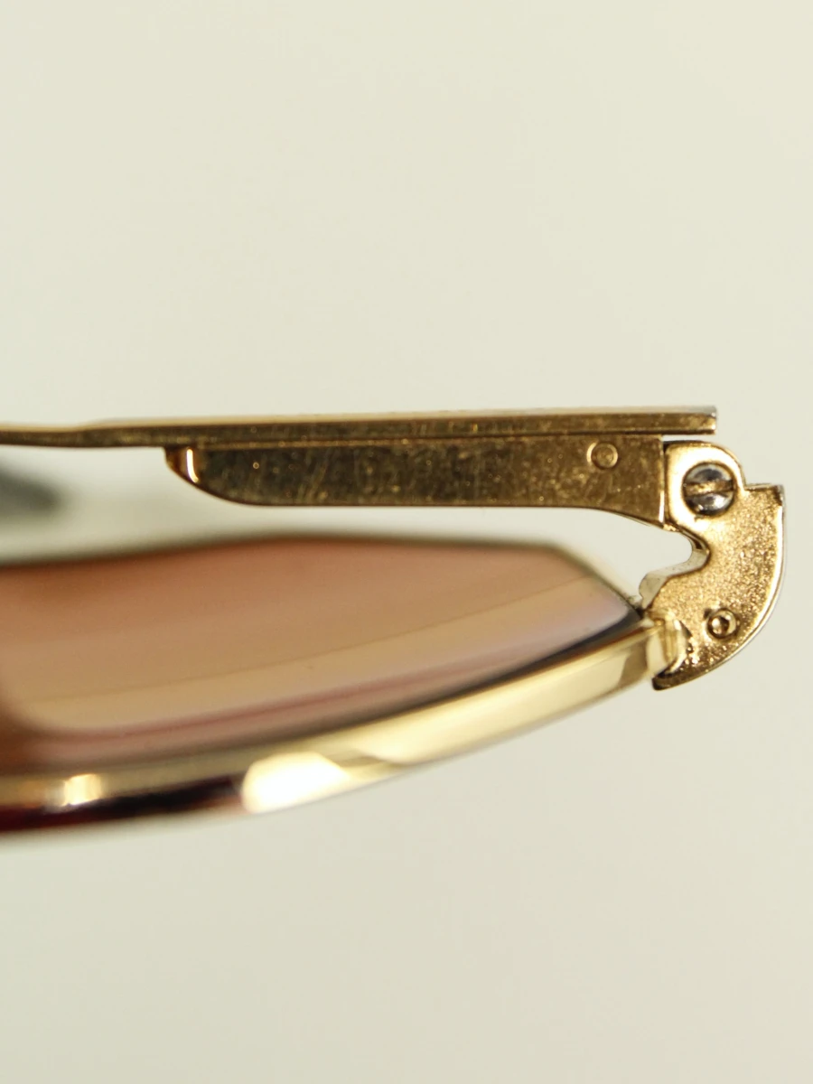 Serengeti hoekige aviator-/pilotvorm vintage zonnebril - foto 13