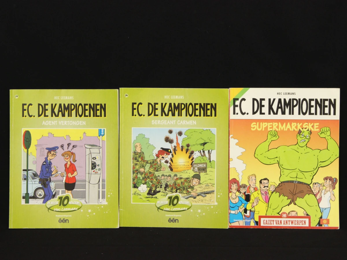 FC De Kampioenen verzamellot met 50 strips en een Quiz Spel - foto 6