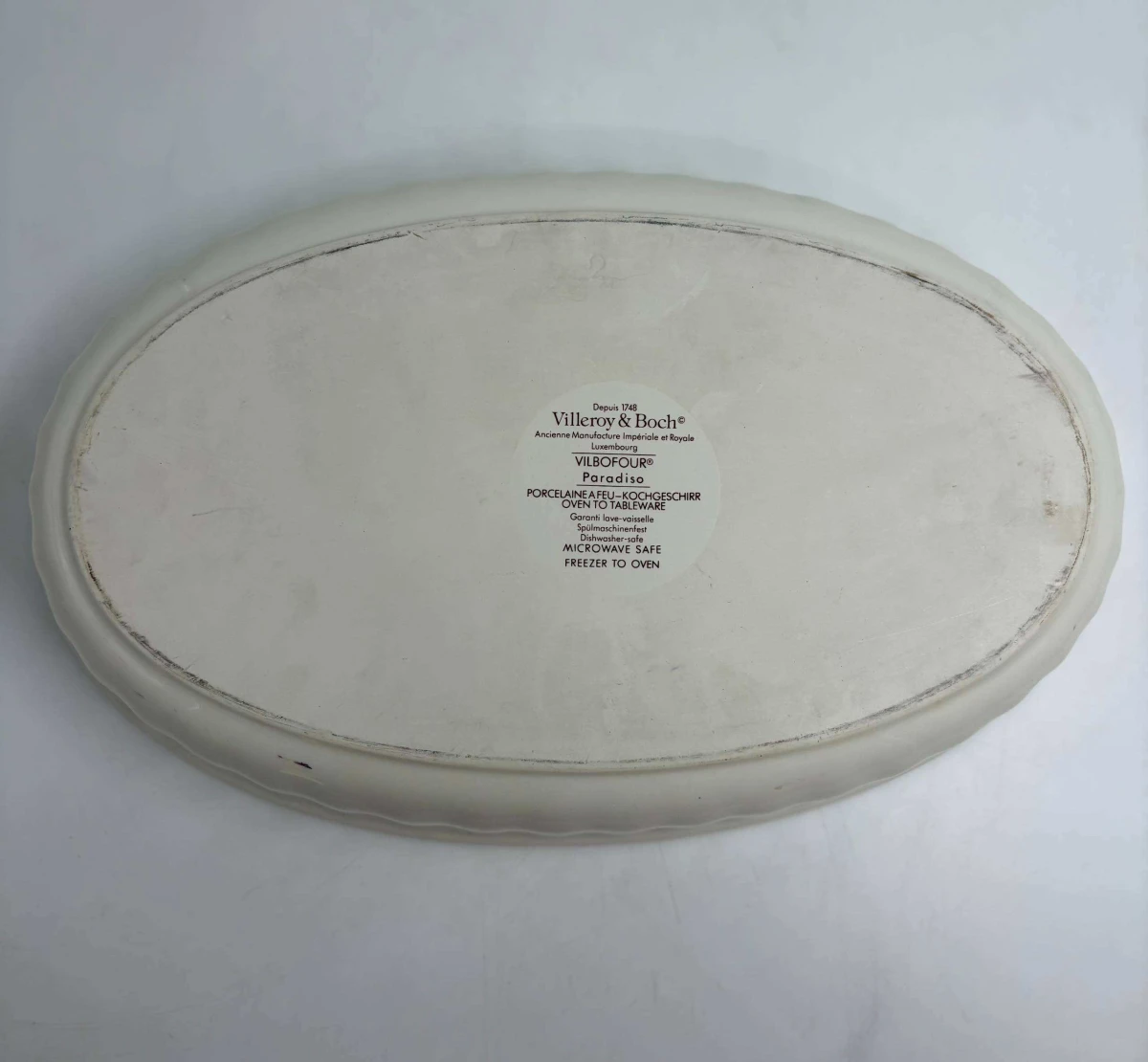 Villeroy & Boch Vilbofour Paradiso Ovale Ovenschotel – "Le Canard Siflant au Bec rouge" - foto 6