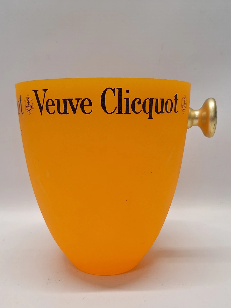 Veuve Clicquot champagne emmer met metalen "Arrow" geschenkverpakking en flessenstop - foto 2