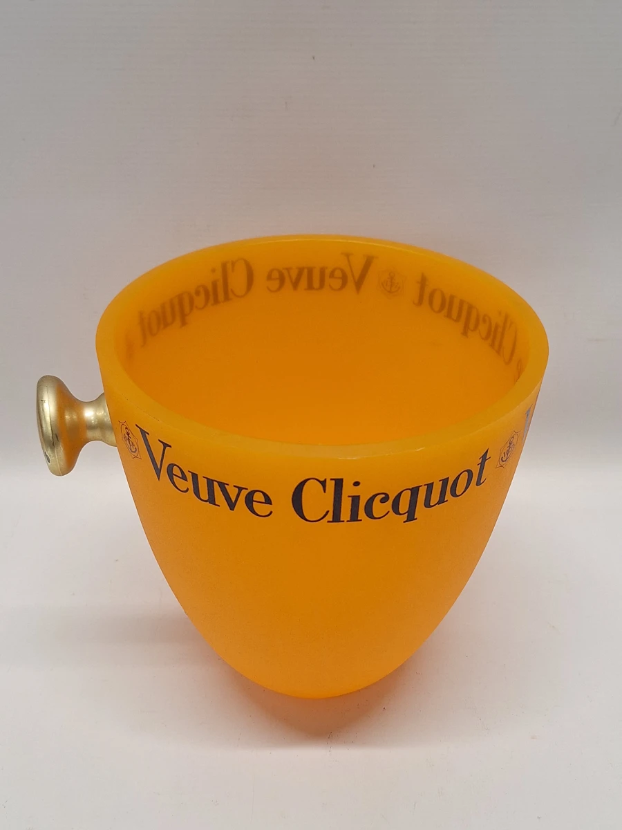 Veuve Clicquot champagne emmer met metalen "Arrow" geschenkverpakking en flessenstop - foto 4