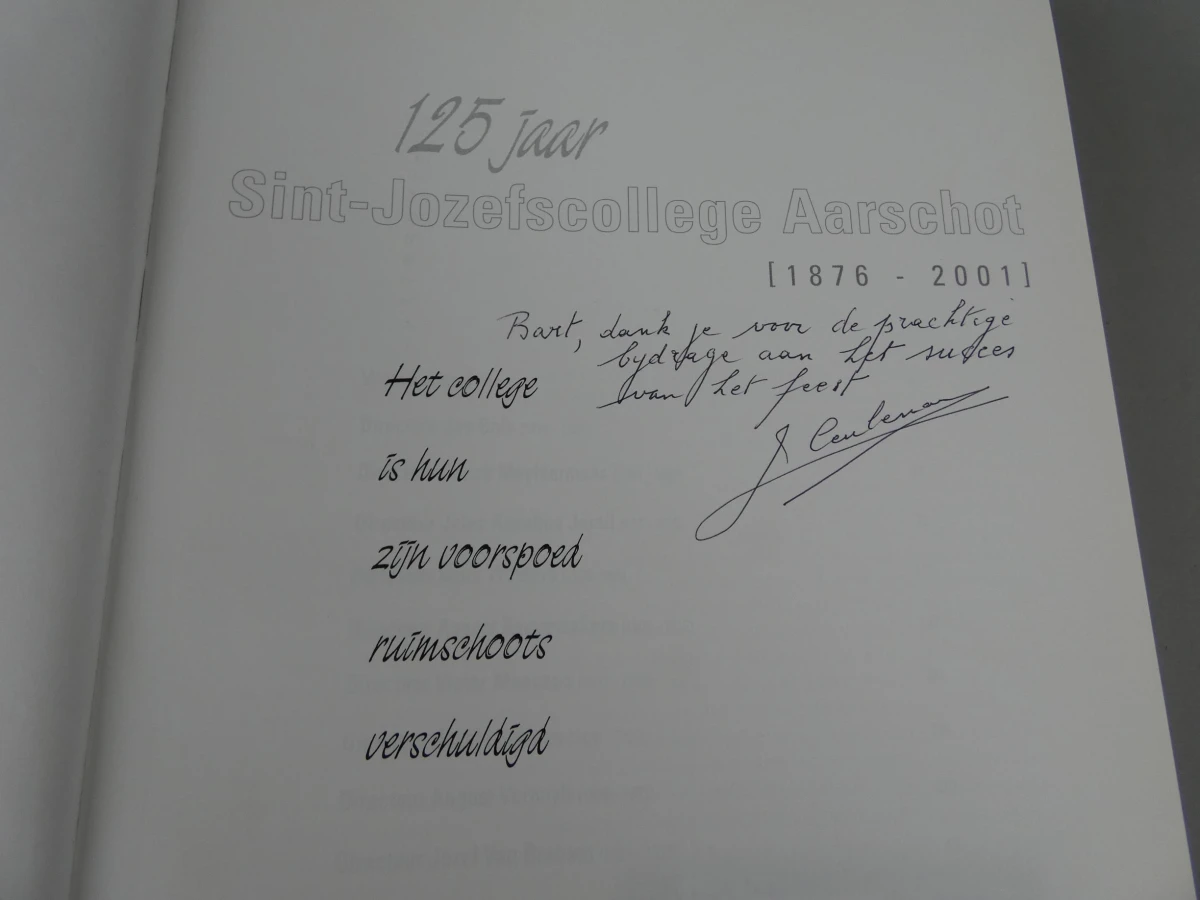 Boek Sint-Jozefscollege Aarschot 1876-2001 - foto 11