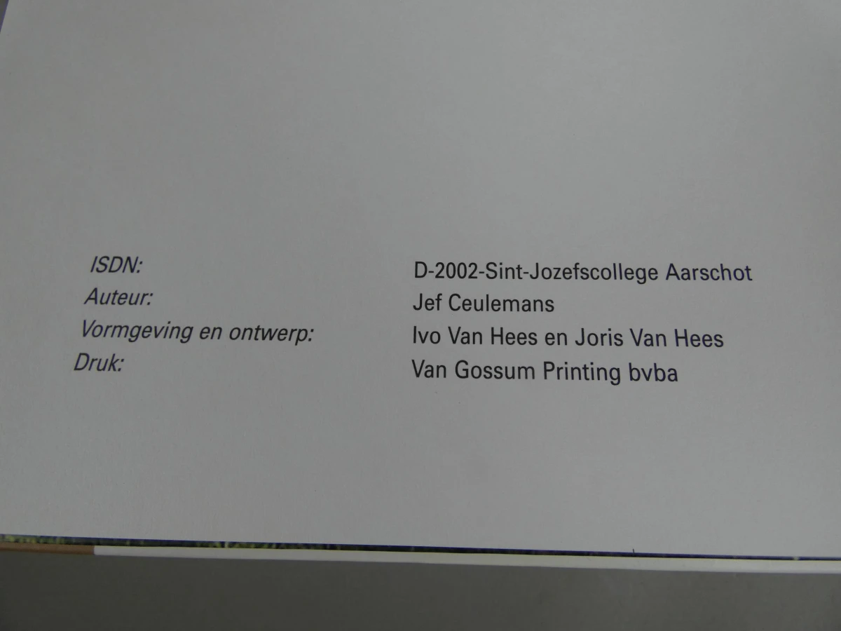 Boek Sint-Jozefscollege Aarschot 1876-2001 - foto 4