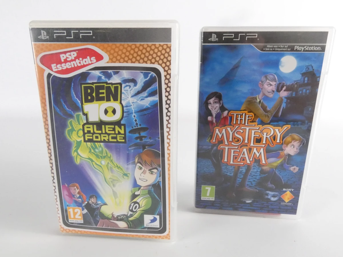 Set van 6 PSP-spellen met hoes en handleiding - foto 5