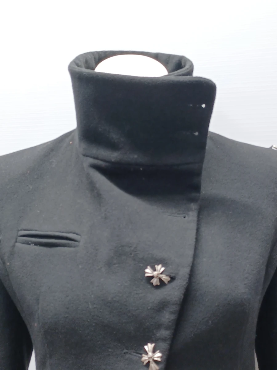 Exclusieve Zwarte Damesmantel - Philipp Plein - Maat 36 - foto 10