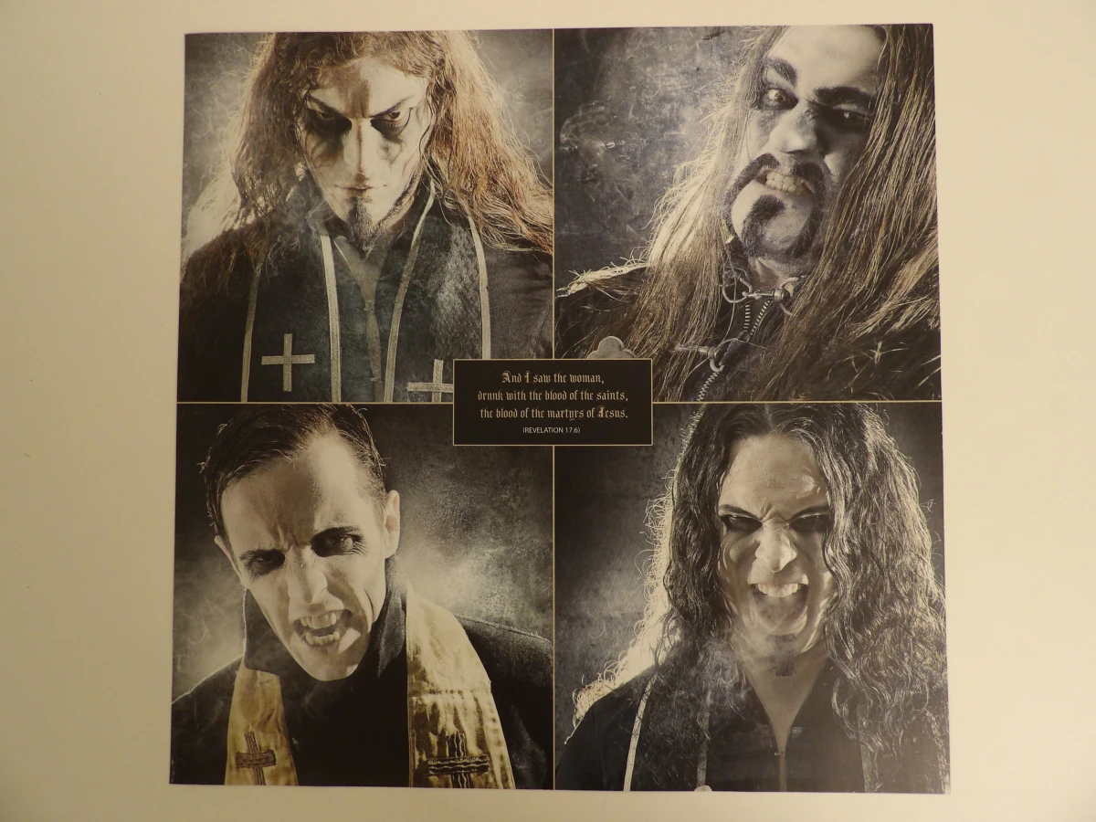 "Bloods of the Saints" - Powerwolf (eerste Europese zwarte vinyl-persing) - foto 6