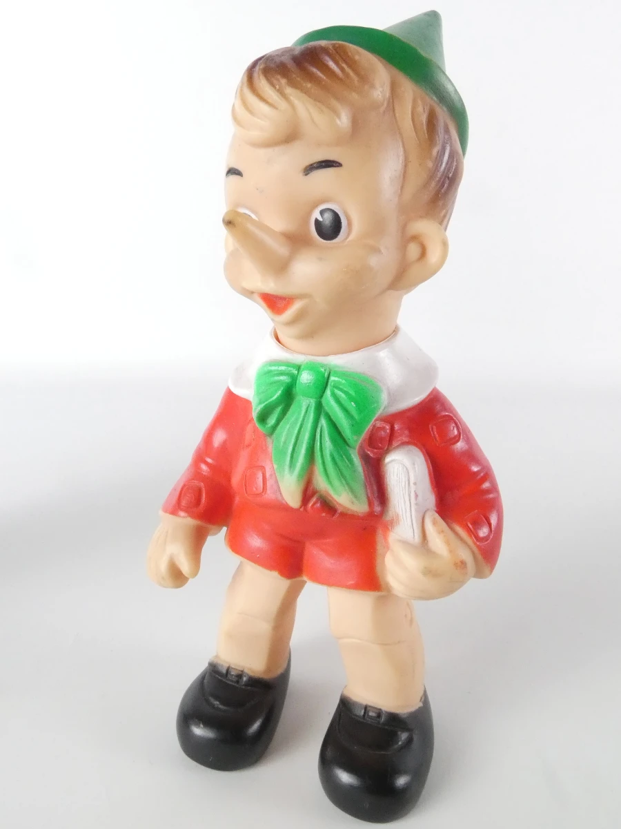 Vintage lot van 11 kunststof figuren - foto 19