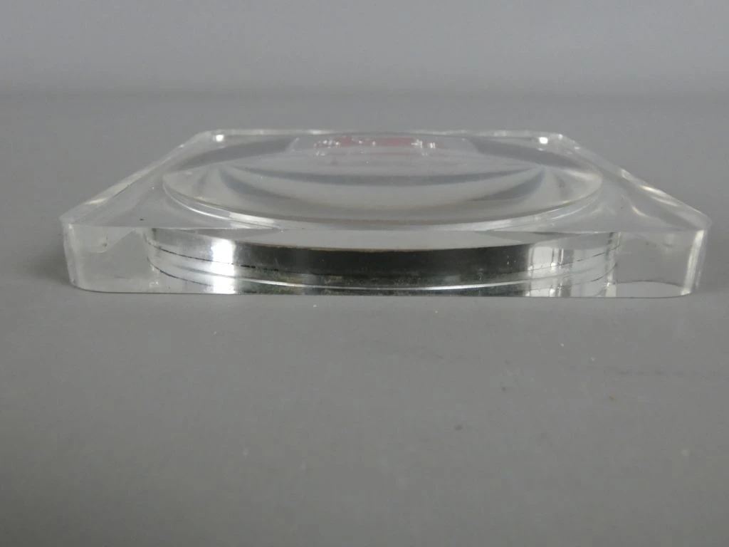 Glazen souvenir met wapen Sint-Pieters-Leeuw Ø 11,5 cm - foto 3
