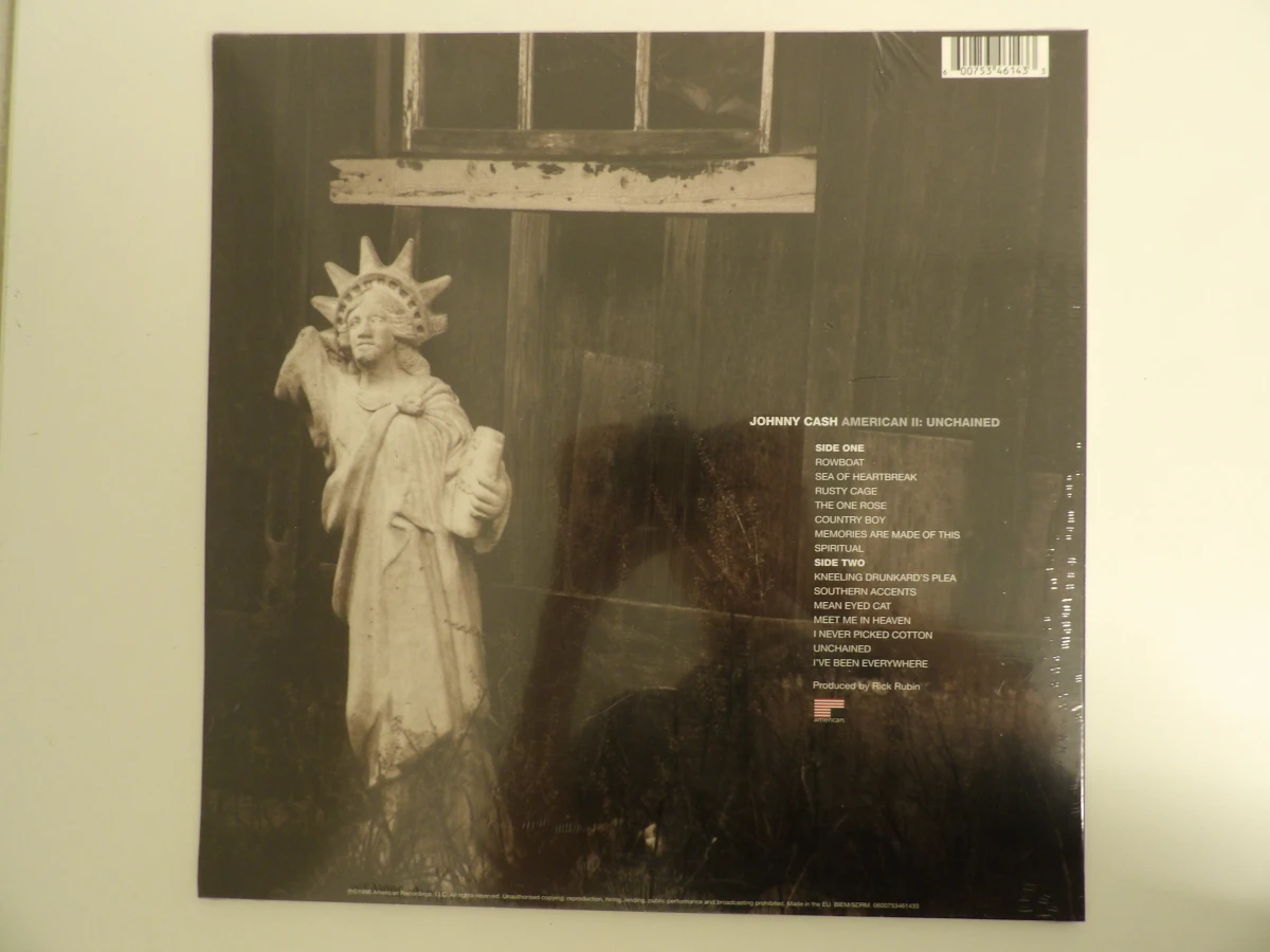 "American II: Unchained" LP - Johnny Cash (NIEUWSTAAT) - foto 3