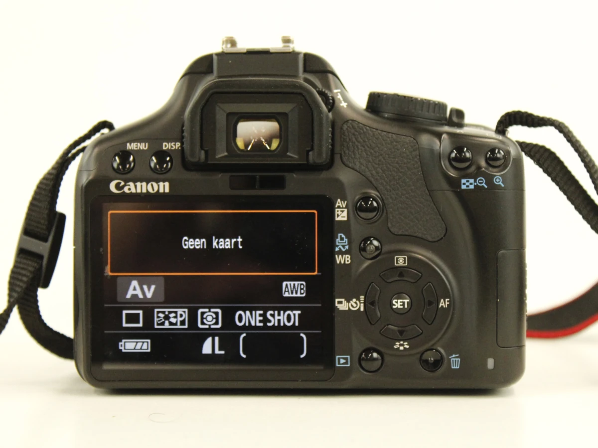 Canon EOS 450D digitale spiegelreflexcamera met lens , batterij oplader en kipling camera tas - foto 7