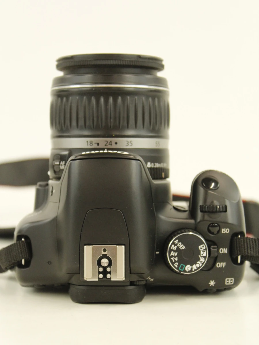 Canon EOS 450D digitale spiegelreflexcamera met lens , batterij oplader en kipling camera tas - foto 9