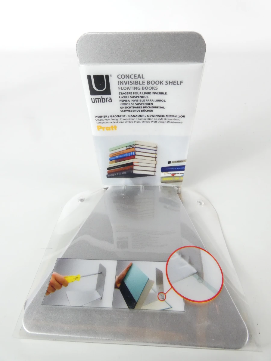 Set van 4 Umbra Conceal onzichtbare boekenplanken - foto 2